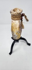 Mesoamerican Colima Style Pottery Flask – Pre-Columbian Mayan Artifact Replica