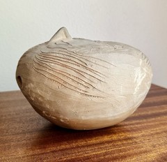 Vintage Delores Porras Studio Pottery Mermaid Sculpture, Mexican Modernism MCM