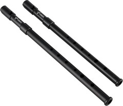 Irish Tin Whistle Set Key of C and D ABS Penny Whistle with Wood Sound