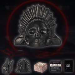 Aztec Death Whistle – Handmade Skull War Scream Whistle for Pranks, 125+ dB