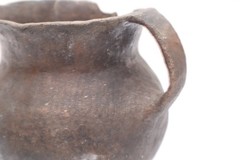 Pre-Columbian Casas Grandes Black Pottery Jug Pitcher Jar Pot Vessel Artifact