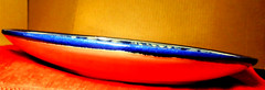 Unbranded~Handmade Tah. Mex. Decoration 15″ (D) x 2 3/4″ (H) Single