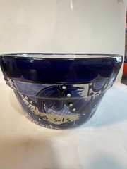 3 pack – talavera mexican pottery Blue Planter. Flower Pot. Set Of 3 NEW.