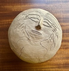 Vintage Delores Porras Studio Pottery Mermaid Sculpture, Mexican Modernism MCM