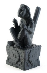 Aztec Xochipilli Death Whistle Black Onyx God of Ecstasy Art & Music MADE IN USA