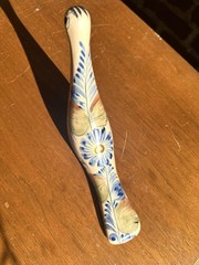 Vintage Mexican Mid Century Modern Tonala Roadrunner Pottery Bird Sculpture