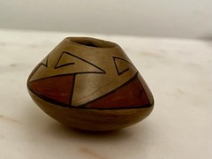 Handcrafted Polychrome Pot Made In Mata Ortiz, Mexico. Southwest Inspired Design