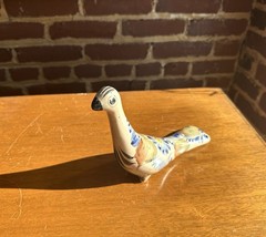 Vintage Mexican Mid Century Modern Tonala Roadrunner Pottery Bird Sculpture