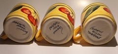 San Gabriel Sin Diomo Mexico 3 Ceramic Coffee Cups – Beautiful Mexican Ceramic