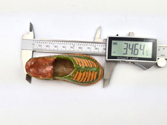 Vintage Mexican Pottery Huarache Miniature Shoe Ashtray – Single