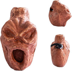Aztec Death Whistle, up To125+ Decibels Loud Real Screaming Aztec Death Whistle