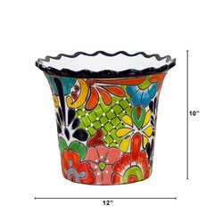 Nearly Natural 10-In X 12-In Handcrafted Mexican Talavera Ceram Kitchen