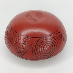 VTG 1950s Manuel Olivas Mata Ortiz Red & Black Paquime Pottery Jar New Arrival