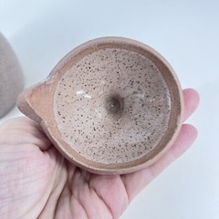 Mid Century Modern Pottery Clay Egg Cooker Made in Mexico
