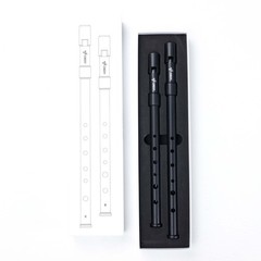 Irish Tin Whistle Set Key of C and D ABS Penny Whistle with Wood Sound