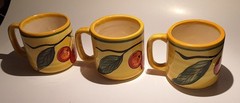 San Gabriel Sin Diomo Mexico 3 Ceramic Coffee Cups – Beautiful Mexican Ceramic