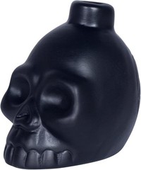 Silbato de muerte azteca gritando – Cráneo Negro