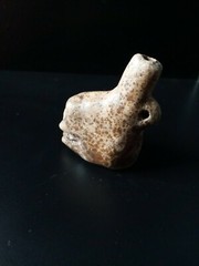 Death Whistle, Loud, Natural, Small, Real, Aztec, Maya, Original, Hand Crafted.