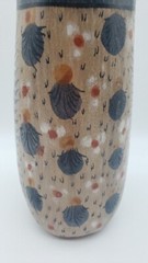 Vintage Mexican Hand-Painted Tonala Art Pottery Owl 9″ Tall Classic Colors