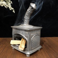 MOUGIGI Handmade Ceramic Palo Santo Holder – Modern Smudge Bowl & Sage/Cone I…