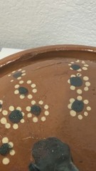 Traditional Mexican Cazuela de Barro Terracotta Clay Lidded Casserole Set