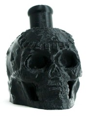 Aztec / Mayan Death Whistle Onyx Black Skull *** MADE IN USA ***