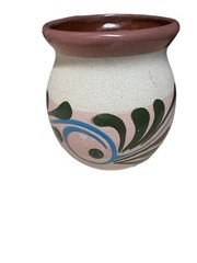 Decorative Vintage Ceramic Vase With Classic Mexican Design (Not For Food)