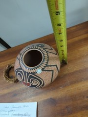 mata ortiz pottery Gloria Hernandez Spider Design Pot Planter
