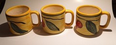 San Gabriel Sin Diomo Mexico 3 Ceramic Coffee Cups – Beautiful Mexican Ceramic