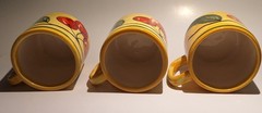 San Gabriel Sin Diomo Mexico 3 Ceramic Coffee Cups – Beautiful Mexican Ceramic