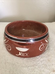 Mexican Classic Hand Painted B. C. Tonala, 6” Diameter Serving Bowl, Chihuahua