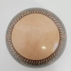 Mata Ortiz Pottery Poly Chrome Geometric 5.5″ Bowl Olla Pot Mexican Signed