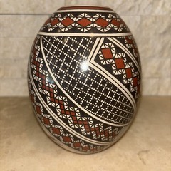 Mata Ortiz Pottery Olla Handmade Pot Signed Tati Ortiz 6.5×5” Mexican Art