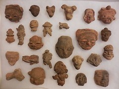 26 Pre-Columbian / Mayan Artifacts – Faces/Effigies – Incl Dragon, Jaguar, Seal