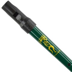 Clarke Sweetone Tinwhistle Key D Green Pennywhistle Soft Black Cloth Pouch