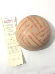 Pre-Classic 100-300 AD Nynte Pottery Bowl w. Red Painted Design.6”Rx3”T -Museum