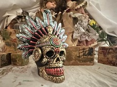 Aztec Screaming Death Whistle: Large 7″ Tall 126+ Decibels Loudest Authentic Hum