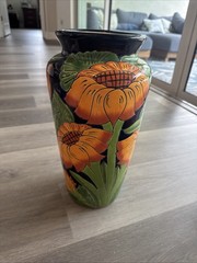 Talavera Mexican Sunflower Handmade Pottery Flower Pot 15”