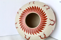 Mata Ortiz pottery, or Casas Grandes by Leonel Lopez Saenz Mexican Fine Folk Art