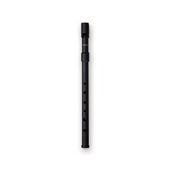 Smartwoodi Wi-921 Wi-922 Set Of 2 Irish Whistle Matte Black Key Of C & Key Of D
