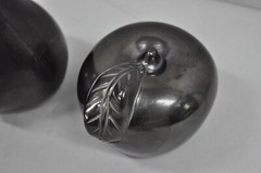 Dona Rosa Barro Negro Black Pottery Fruit Mexico Mid Century Modern – 5 Pcs