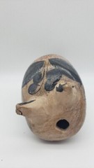 Vintage Mexican Hand-Painted Tonala Art Pottery Owl 9″ Tall Classic Colors