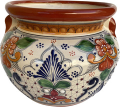 Talamex Hand-Made Small-Size Indoors/Outdoors Tecali Mexican Colors Talavera Cer