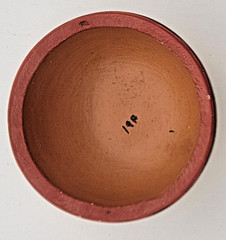Belize SIGNED Handmade Painted Clay Bowl OOAK by Mac 4″ Folk Art Art Pottery
