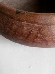 Pre-Columbian Mayan Pottery Bowl Handcrafted Clay Vessel Ancient Artifact