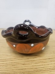 Traditional Mexican Hand Painted Salsa Bowl