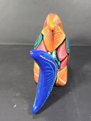 Terra Cotta Painted Fish Table Top Decor, 5″ Tall