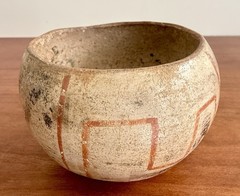 Pre-Columbian Artifact Ceramic Pottery Poly-Chrome Maya Eclipse Bowl 900-1200 AD