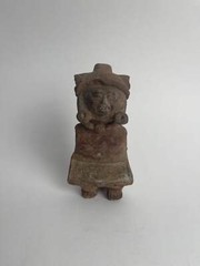 Classic Period Mayan Pre-Columbian Figural Whistle
