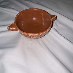 Mexican Modern Pottery Small Bowl 6.5 X 4.5 Collectible